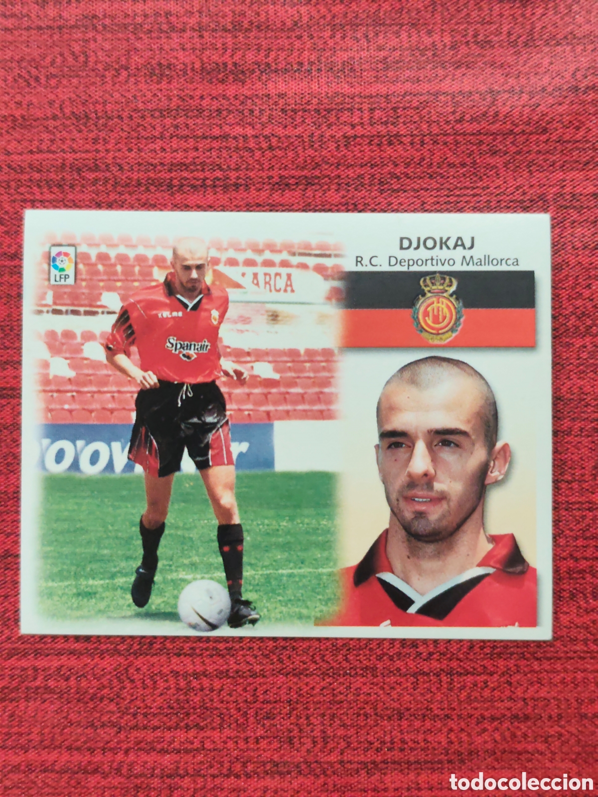Cromos de f&uacute;tbol: FICHAJE 14 DJOKAJ REAL MALLORCA EDICIONES ESTE 1999 2000