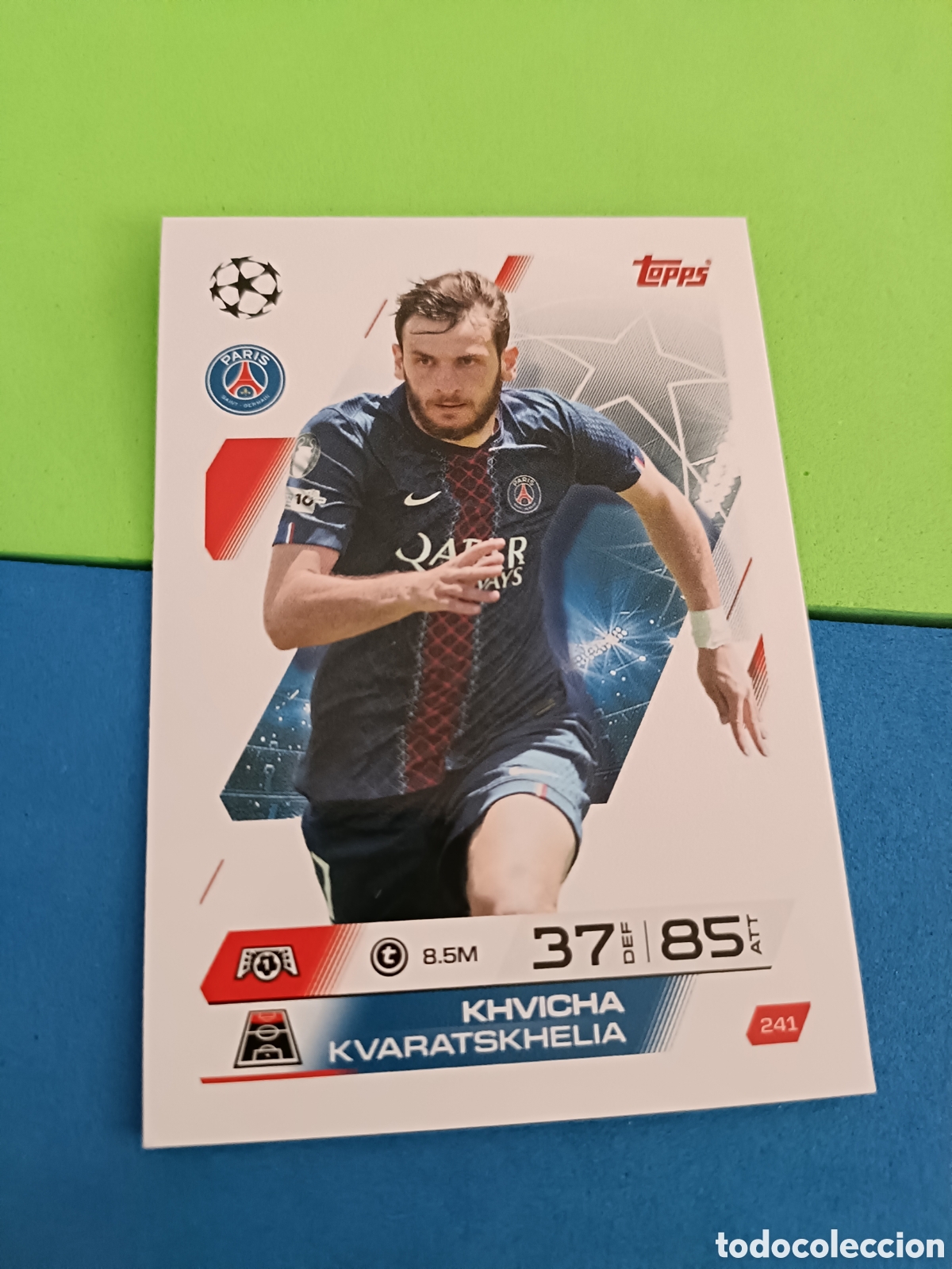 Cromos de f&uacute;tbol: Topps Match Attax 2025 2026 25 26 - 241 Kvaratskhelia
