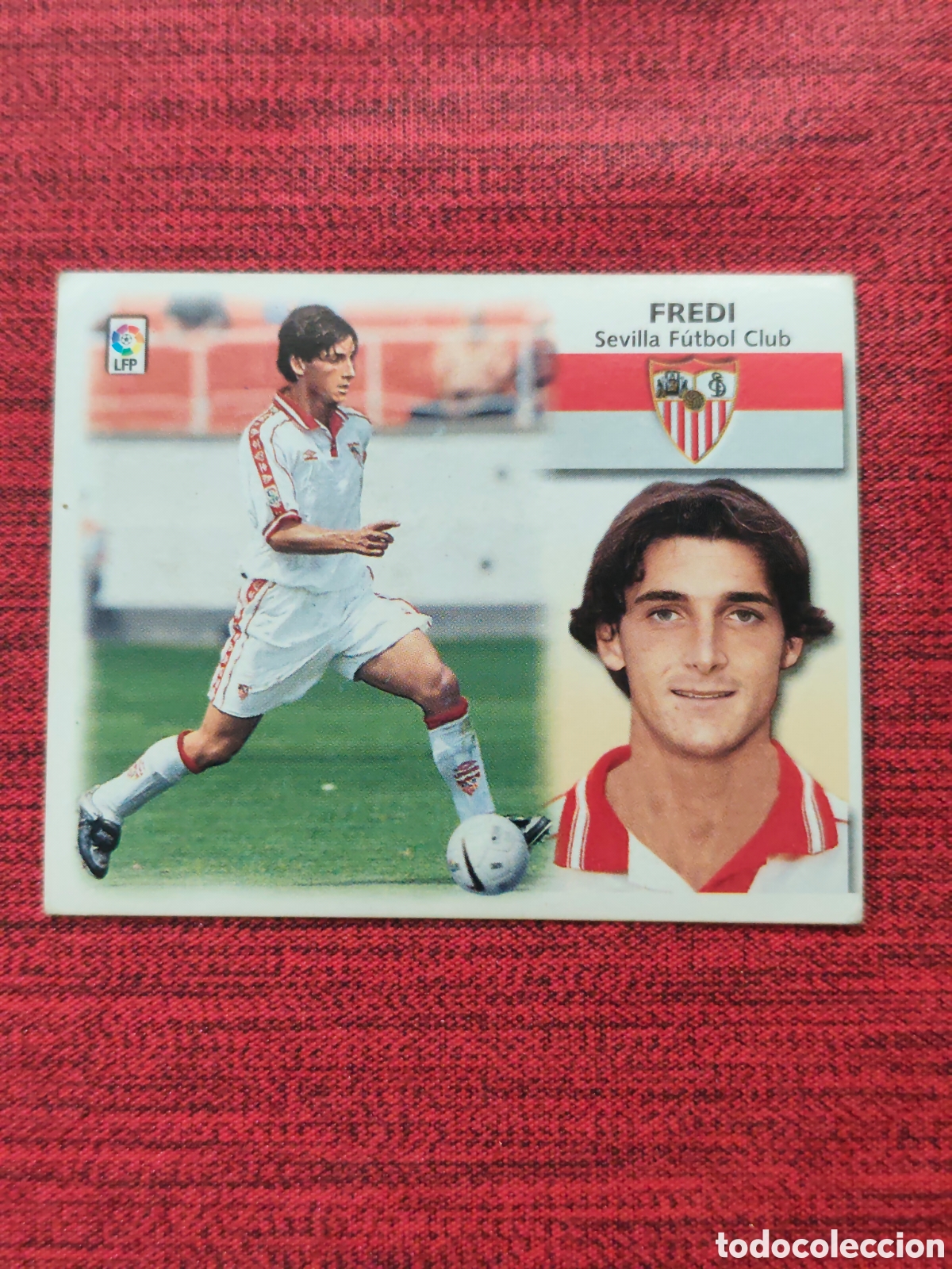 Cromos de f&uacute;tbol: FICHAJE 17 FREDI SEVILLA EDICIONES ESTE 1999 2000