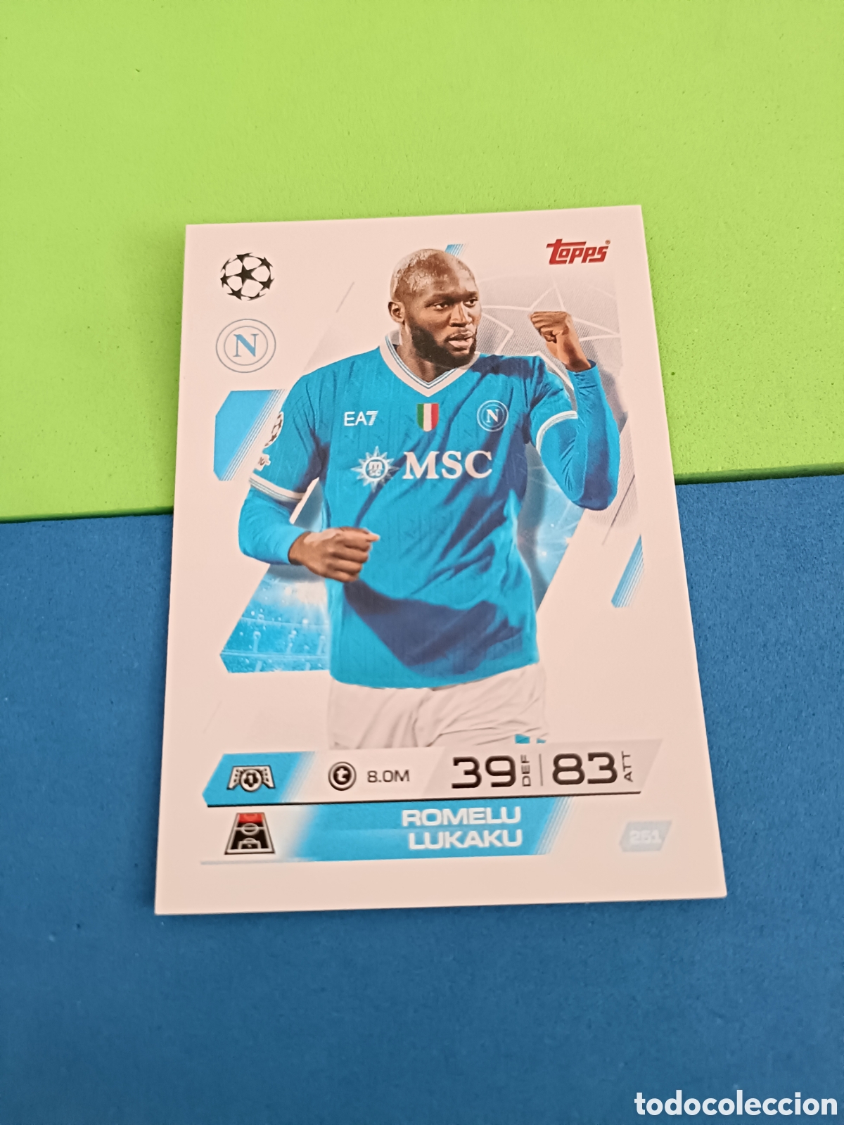 Cromos de f&uacute;tbol: Topps Match Attax 2025 2026 25 26 - 251 Romelu Lukaku