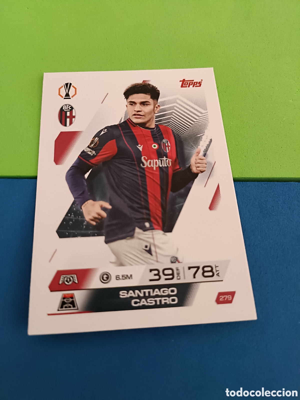 Cromos de f&uacute;tbol: Topps Match Attax 2025 2026 25 26 - 279 Santiago Castro