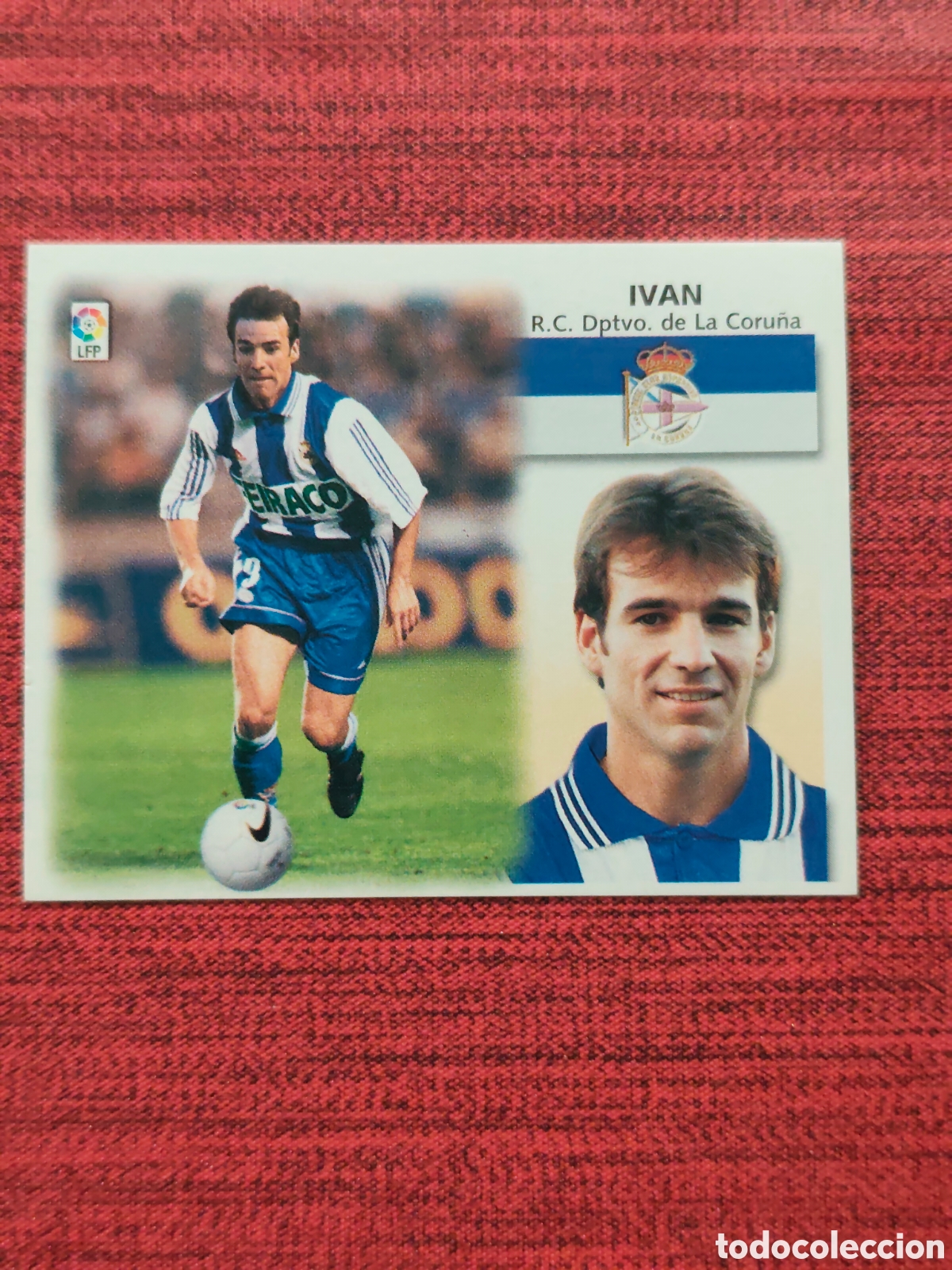 Cromos de f&uacute;tbol: FICHAJE 20 IV&Aacute;N DEPORTIVO EDICIONES ESTE 1999 2000