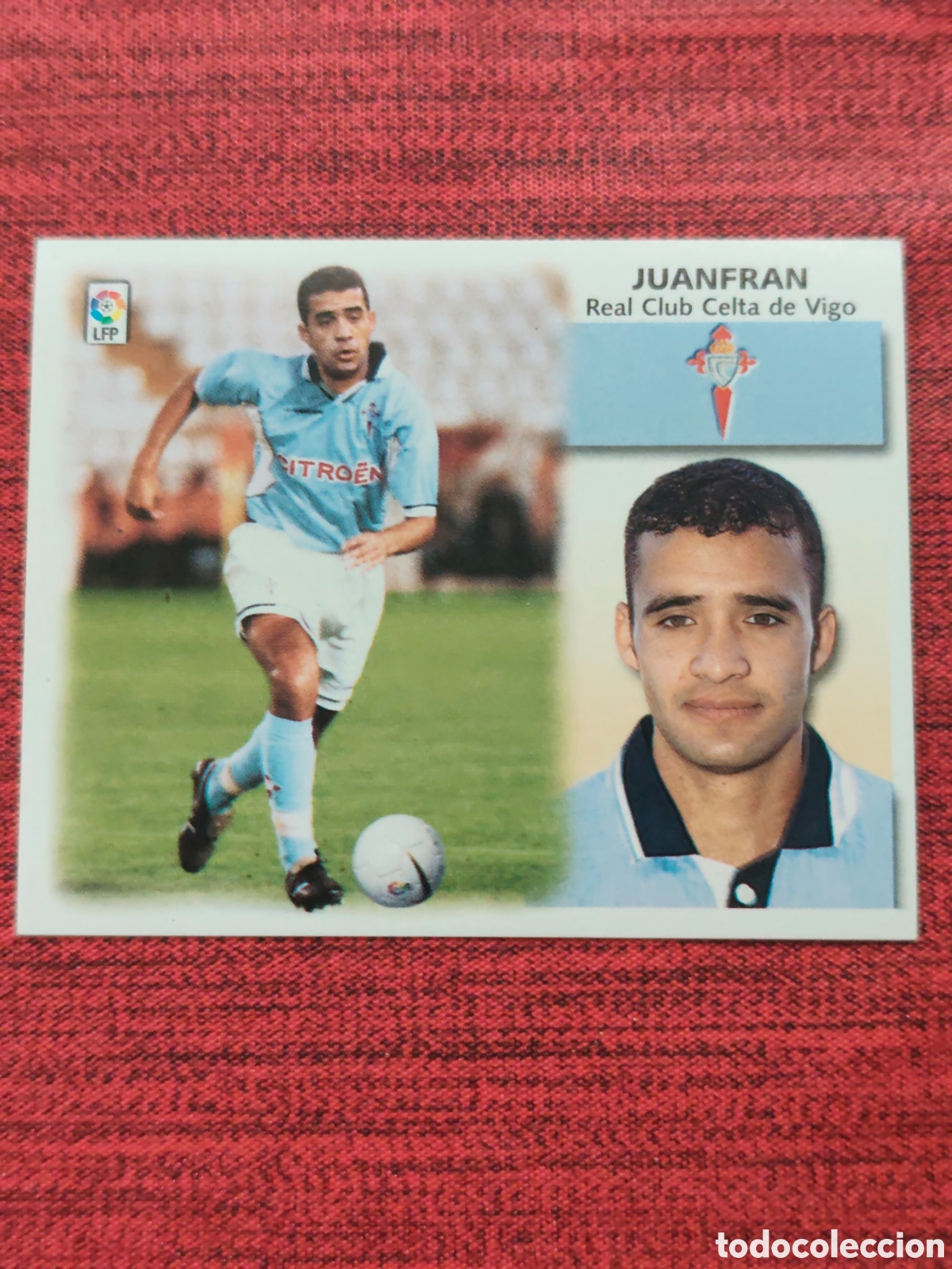 Cromos de f&uacute;tbol: FICHAJE 22 JUANFRAN CELTA DE VIGO EDICIONES ESTE 1999 2000