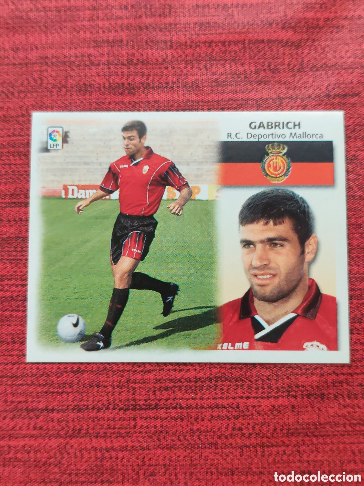 Cromos de f&uacute;tbol: FICHAJE 24 GABRICH REAL MALLORCA EDICIONES ESTE 1999 2000