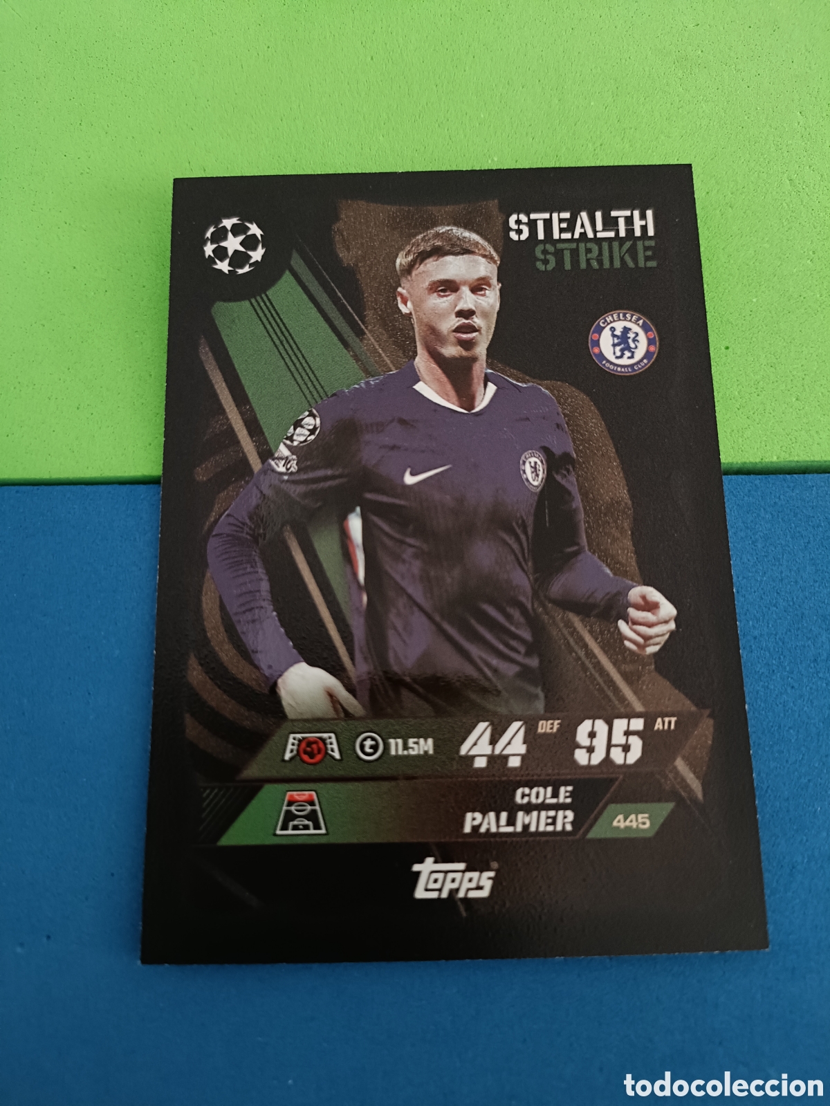Cromos de f&uacute;tbol: Topps Match Attax 2025 2026 - Stealth Strike 445 Palmer