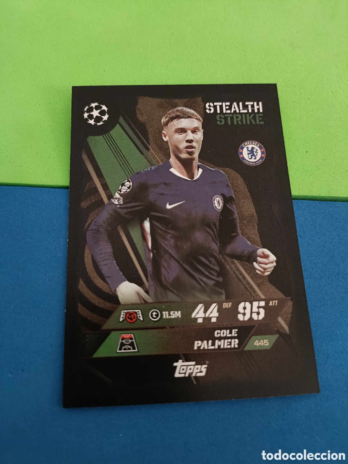 Cromos de f&uacute;tbol: Topps Match Attax 2025 2026 - Stealth Strike 445 Palmer