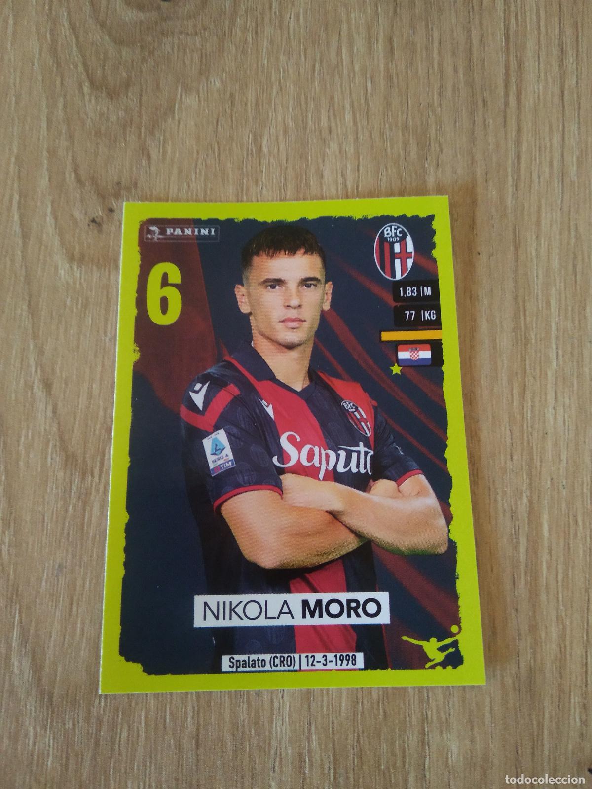 Cromos de f&uacute;tbol: 47 NIKOLA MORO BOLOGNA CROMO FUTBOL PANINI LIGA ITALIA 2023-2024 CALCIATORI 23-24