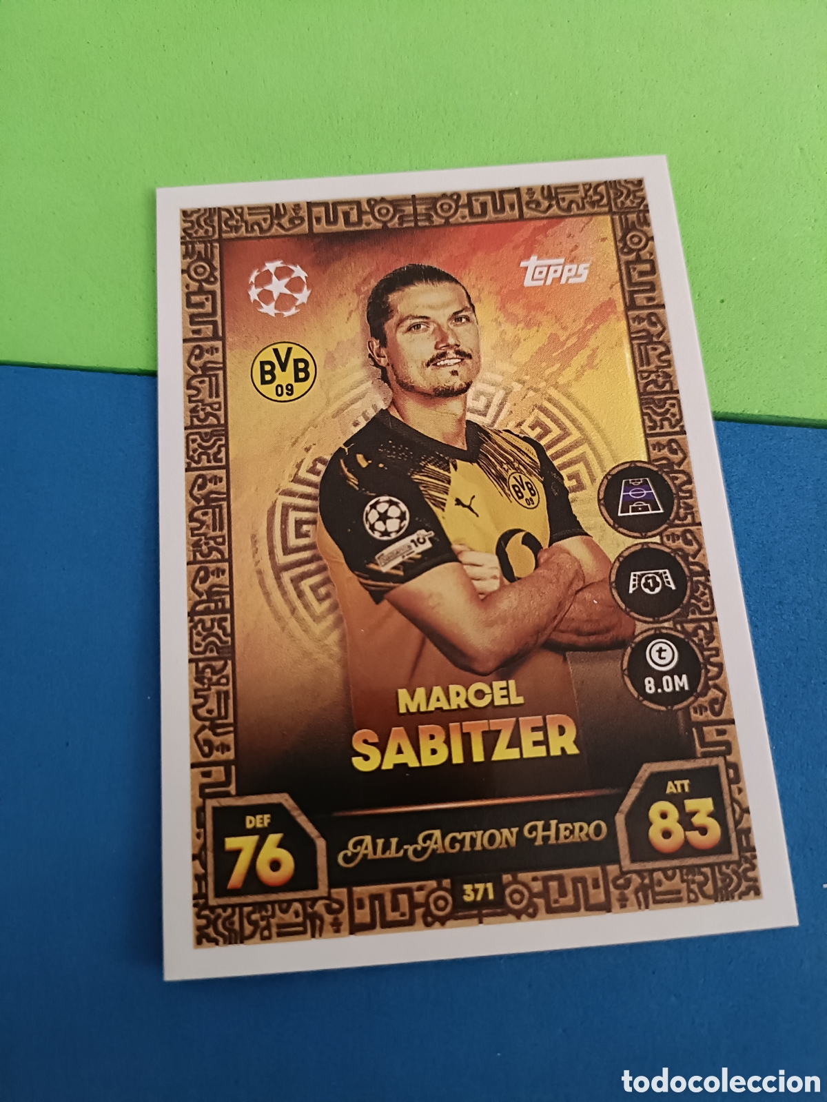 Cromos de f&uacute;tbol: Topps Match Attax 2025 2026 - All Action Hero 371 Sabitzer