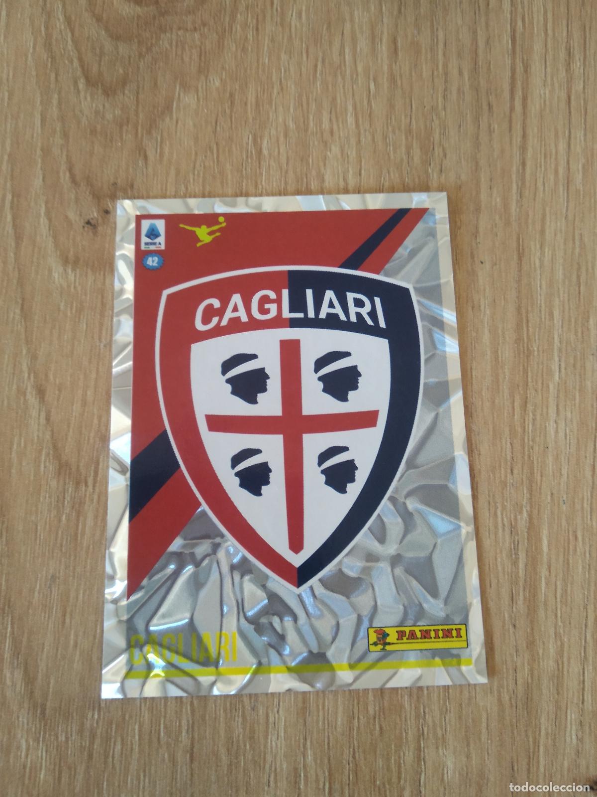 Figurine di Calcio: 56 ESCUDO CAGLIARI CROMO FUTBOL PANINI LIGA ITALIA 2023-2024 CALCIATORI 23-24