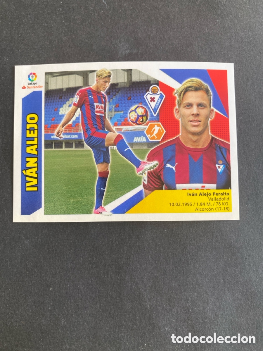 Cromos de f&uacute;tbol: Cromo liga 17/18 SD Eibar N* 11