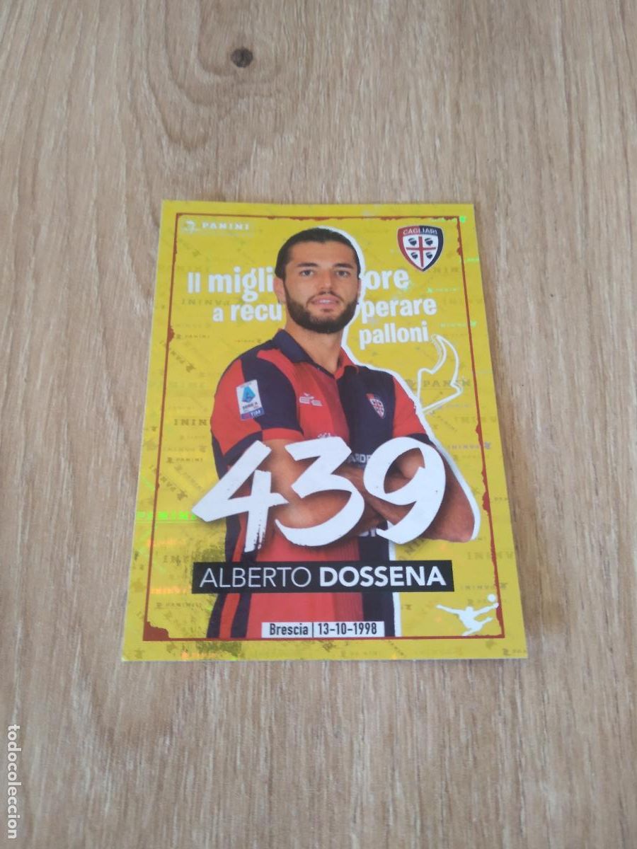 Cromos de f&uacute;tbol: 61 ALBERTO DOSSENA CAGLIARI CROMO FUTBOL PANINI LIGA ITALIA 2023-2024 CALCIATORI 23-24