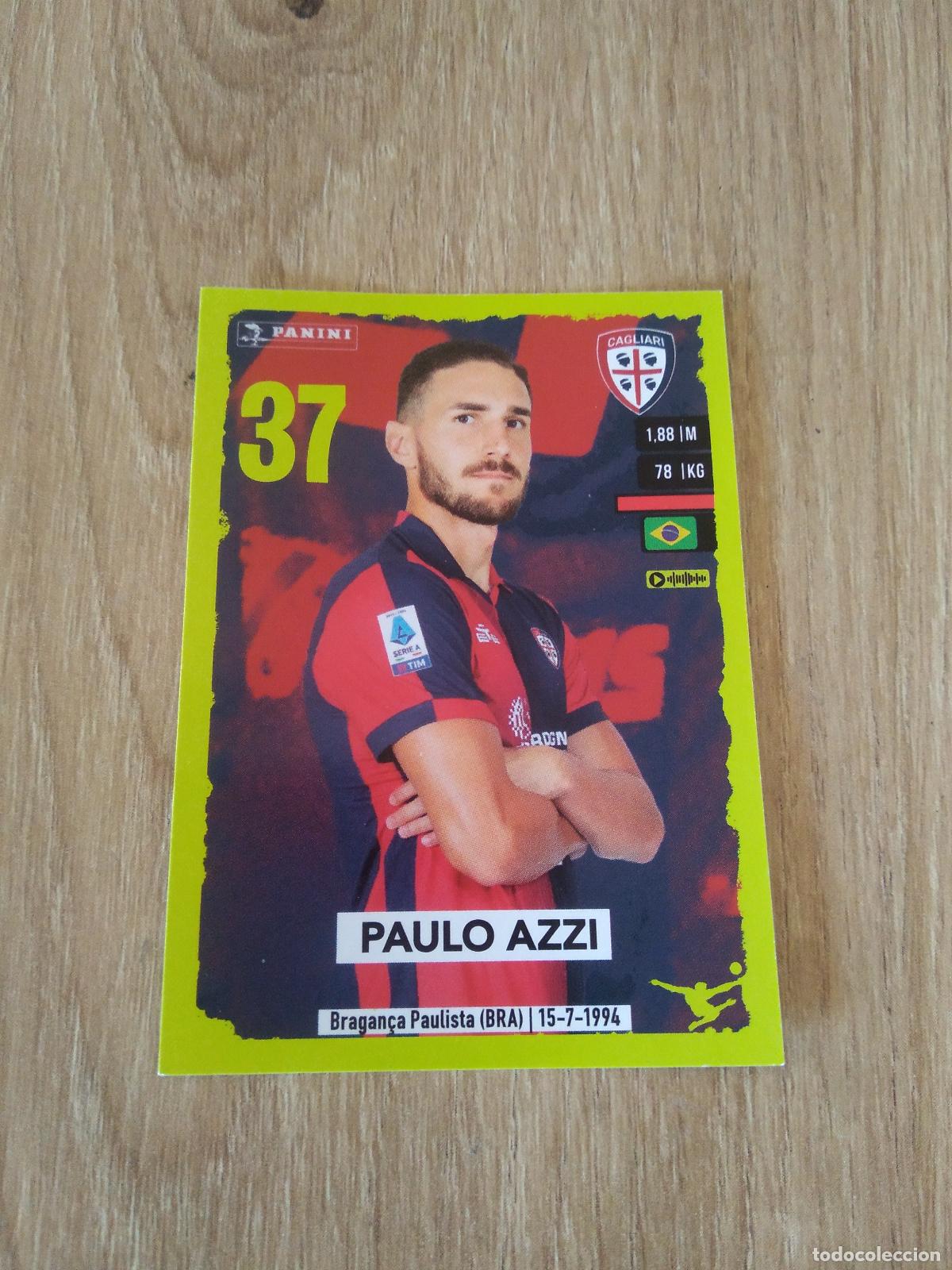 Cromos de f&uacute;tbol: 63 PAULO AZZI CAGLIARI CROMO FUTBOL PANINI LIGA ITALIA 2023-2024 CALCIATORI 23-24