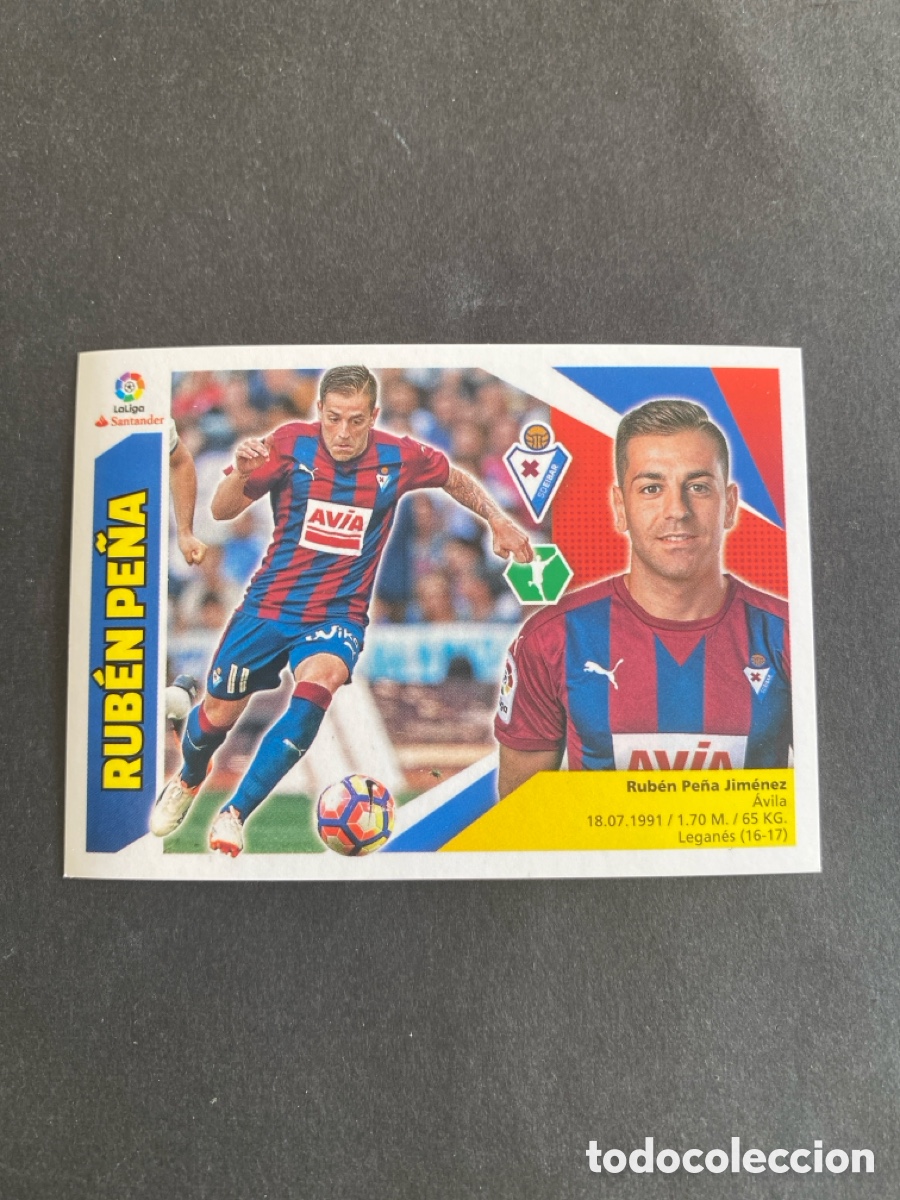 Cromos de f&uacute;tbol: Cromo liga 17/18 SD Eibar N* 16