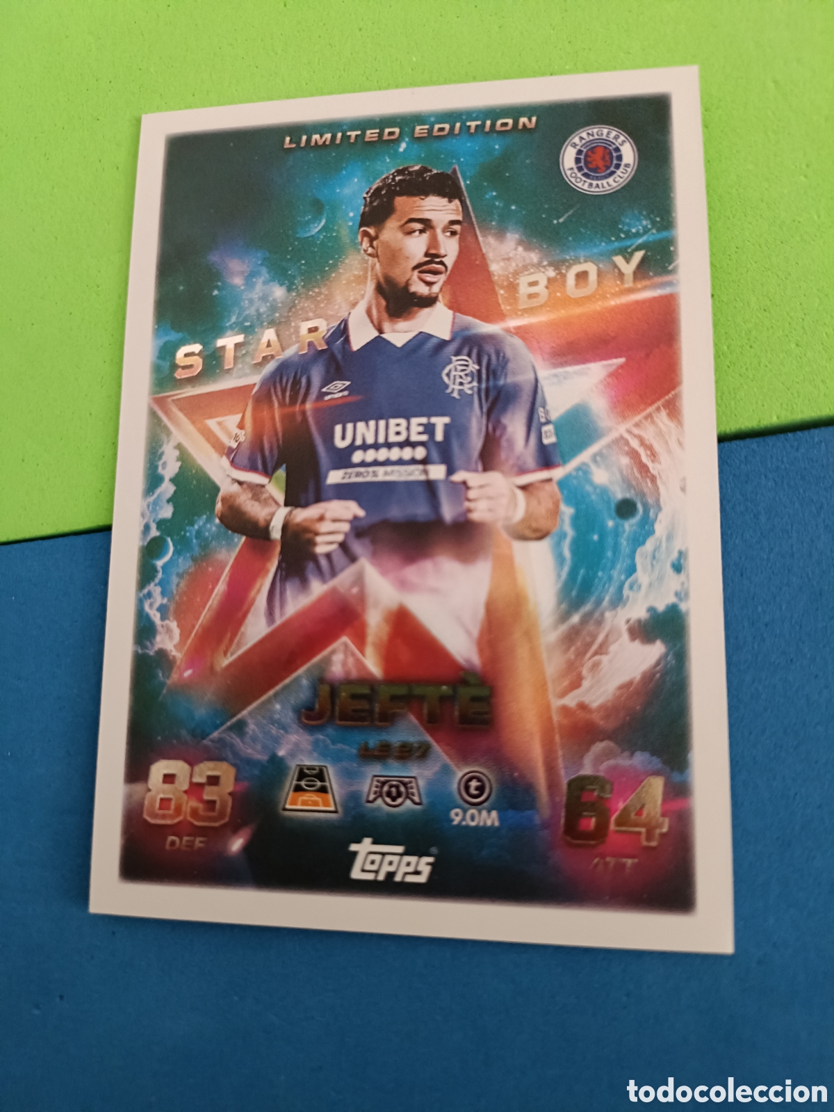 Cromos de f&uacute;tbol: Topps Match Attax 2025 2026 25 26 - Limited Edition Star Boy LE 27 Jeft&egrave;