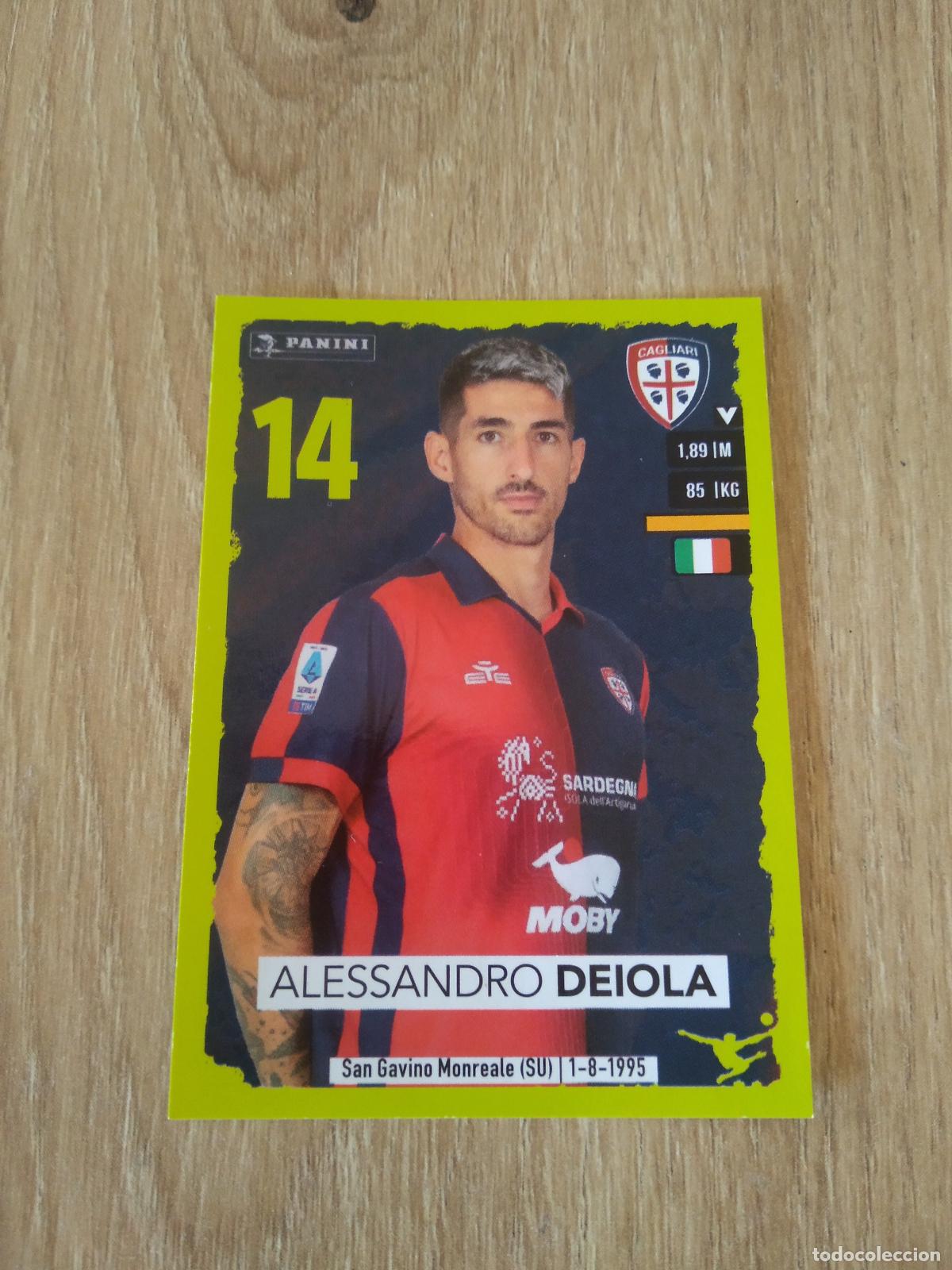 Cromos de f&uacute;tbol: 67 ALESSANDRO DEIOLA CAGLIARI CROMO FUTBOL PANINI LIGA ITALIA 2023-2024 CALCIATORI 23-24
