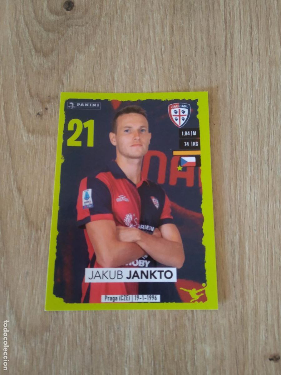 Cromos de f&uacute;tbol: 68 JAKUB JANKTO CAGLIARI CROMO FUTBOL PANINI LIGA ITALIA 2023-2024 CALCIATORI 23-24