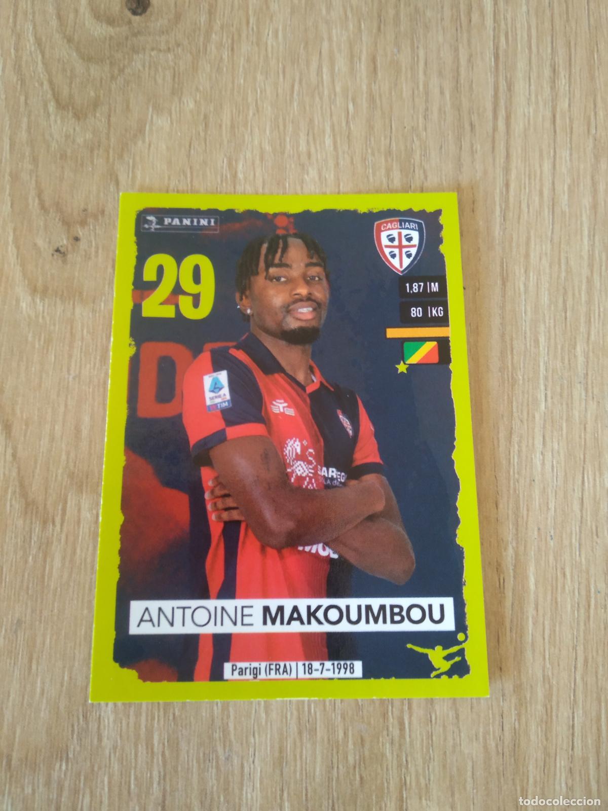 Cromos de f&uacute;tbol: 69 ANTOINE MAKOUMBOU CAGLIARI CROMO FUTBOL PANINI LIGA ITALIA 2023-2024 CALCIATORI 23-24