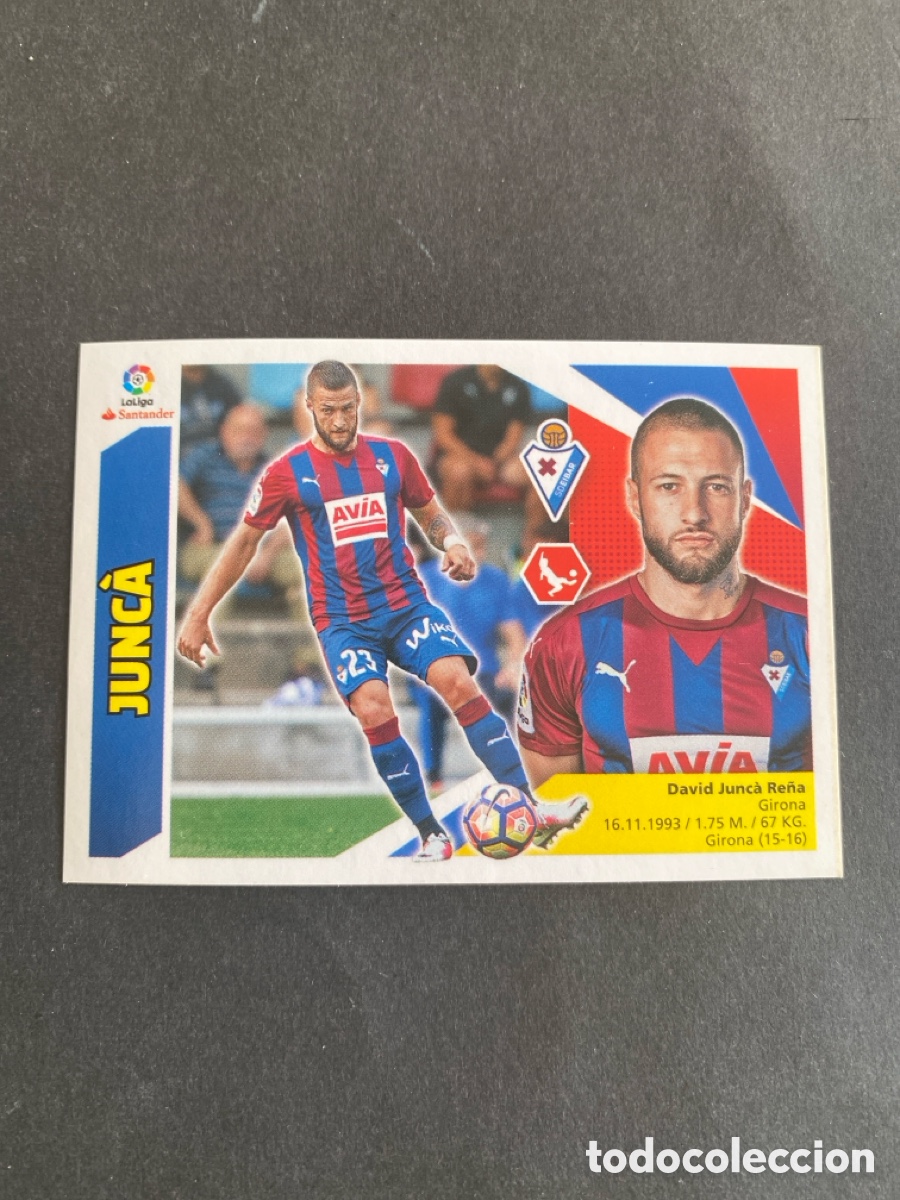 Cromos de f&uacute;tbol: Cromo liga 17/18 SD Eibar N* 7 B