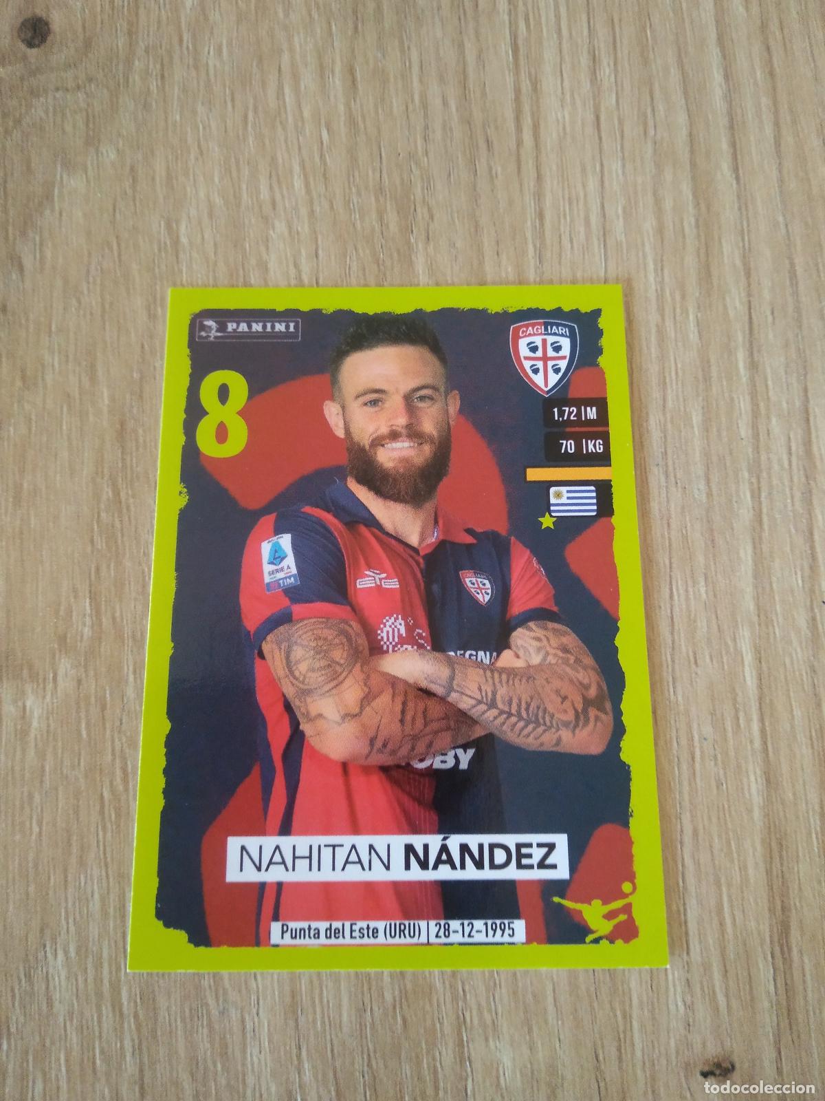 Cromos de f&uacute;tbol: 70 NAHITAN NANDEZ CAGLIARI CROMO FUTBOL PANINI LIGA ITALIA 2023-2024 CALCIATORI 23-24