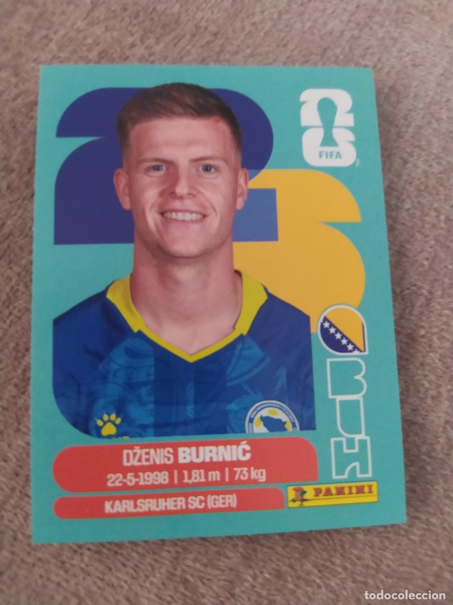 Cromos de f&uacute;tbol: BIH 14 BIH14 Dzenis BURNIC Bosnia y Herzegovina Mundial 2026 Panini