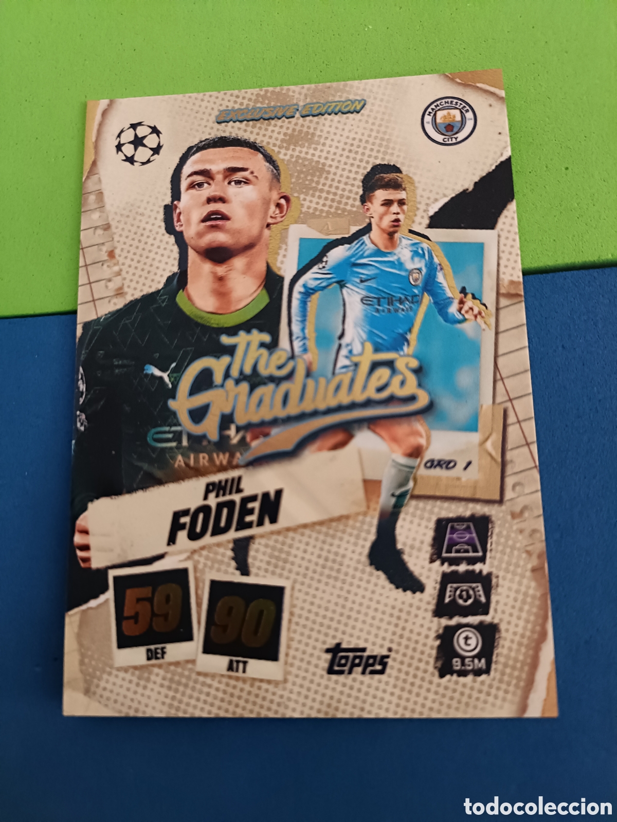 Cromos de f&uacute;tbol: Topps Match Attax 2025 2026 25 26 - The Graduates Exclusive Edition Phil Foden