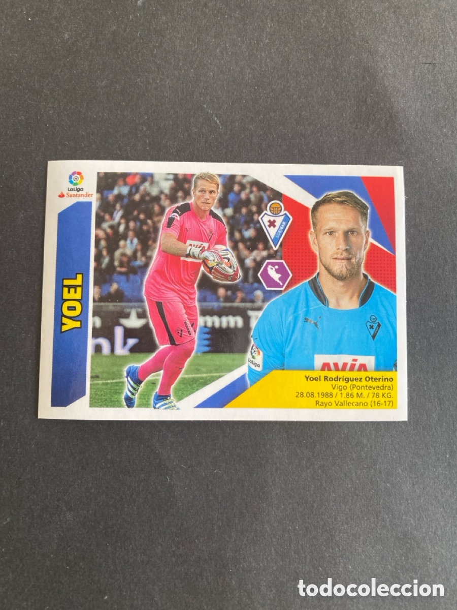 Cromos de f&uacute;tbol: Cromo liga 17/18 SD Eibar N* 2