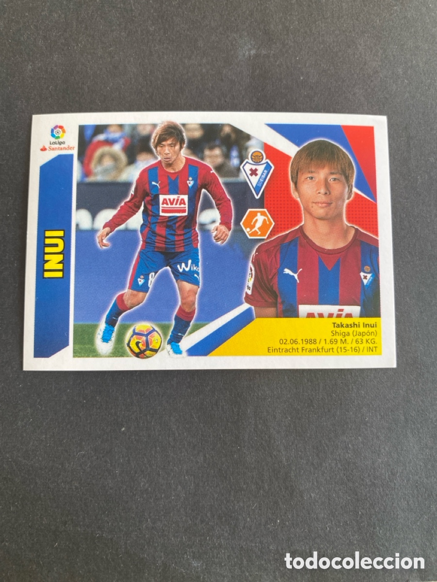Cromos de f&uacute;tbol: Cromo liga 17/18 SD Eibar N* 12