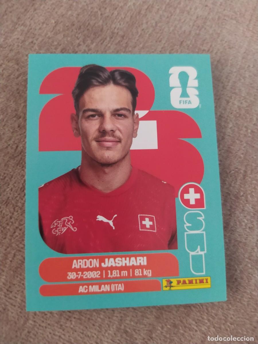 Cromos de f&uacute;tbol: SUI 14 SUI14 Ardon JASHARI Suiza Mundial 2026 Panini