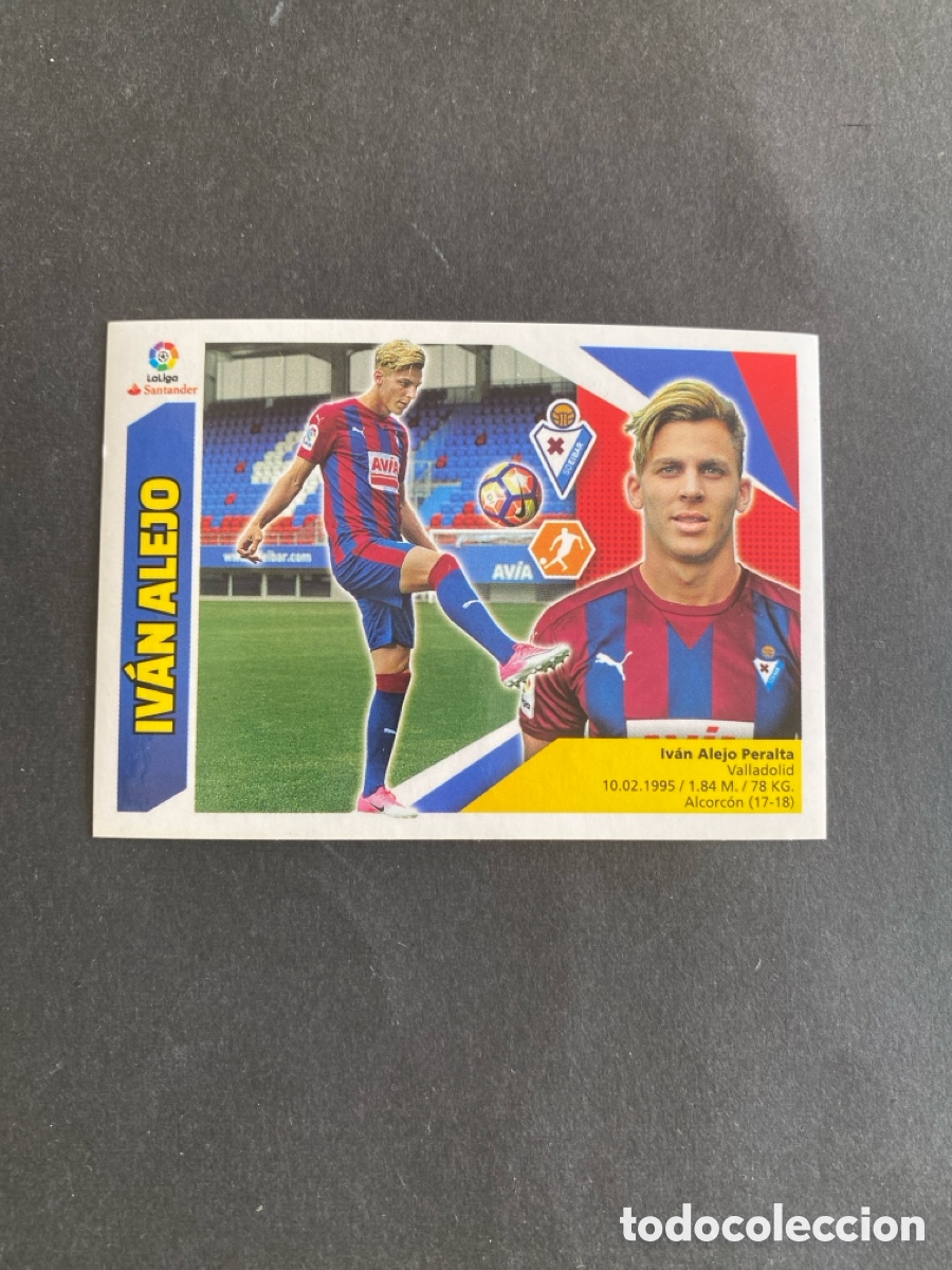Cromos de f&uacute;tbol: Cromo liga 17/18 SD Eibar N* 11
