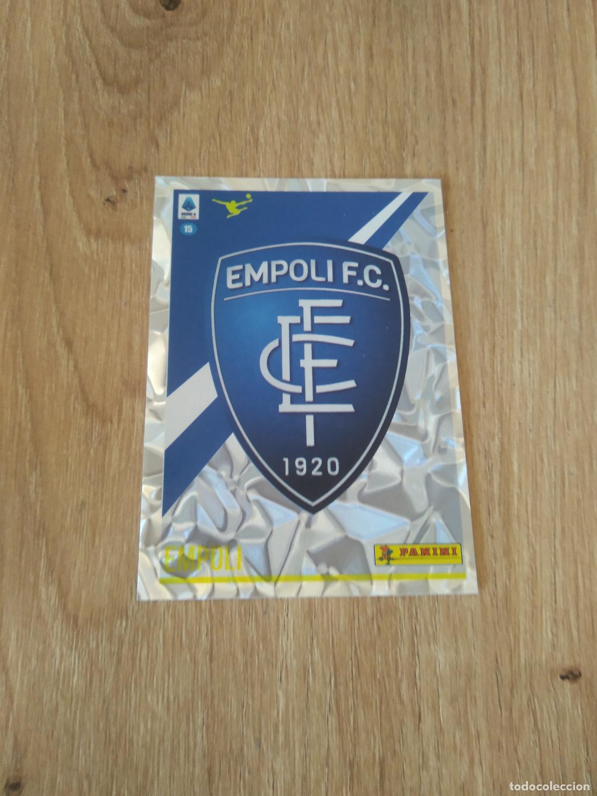 Cromos de f&uacute;tbol: 81 ESCUDO EMPOLI CROMO FUTBOL PANINI LIGA ITALIA 2023-2024 CALCIATORI 23-24