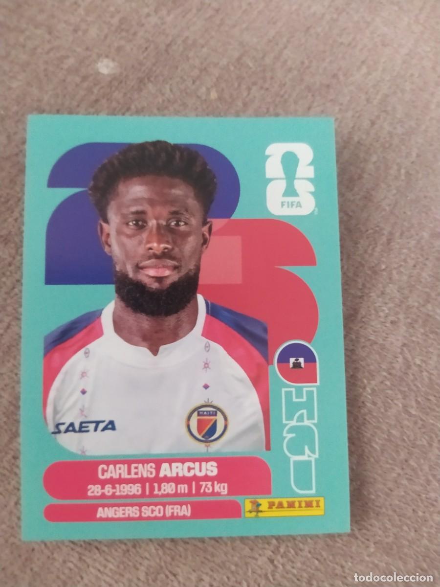 Cromos de f&uacute;tbol: HAI 03 HAI3 Carlens ARCUS 3 Hait&iacute; Mundial 2026 Panini