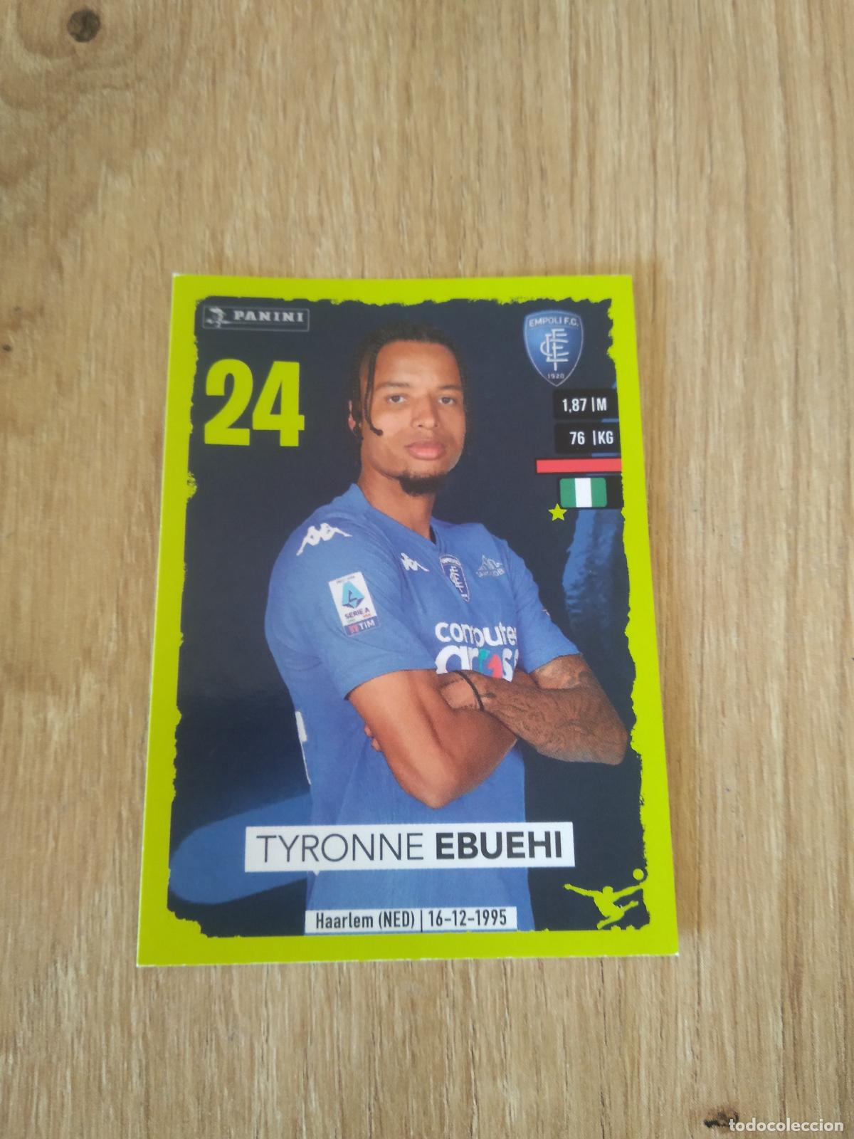 Cromos de f&uacute;tbol: 86 TYRONNE EBUEHI EMPOLI CROMO FUTBOL PANINI LIGA ITALIA 2023-2024 CALCIATORI 23-24