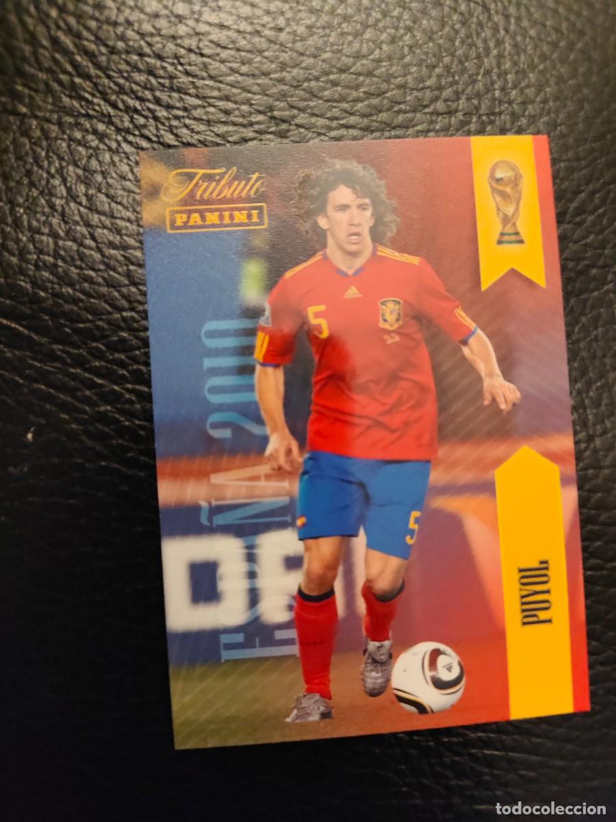 Cromos de f&uacute;tbol: 5. PUYOL TRIBUTO ESPA&Ntilde;A 2010 2026 ESPA&Ntilde;A PANINI VAMOS CAMPEONES MUNDIAL AAH