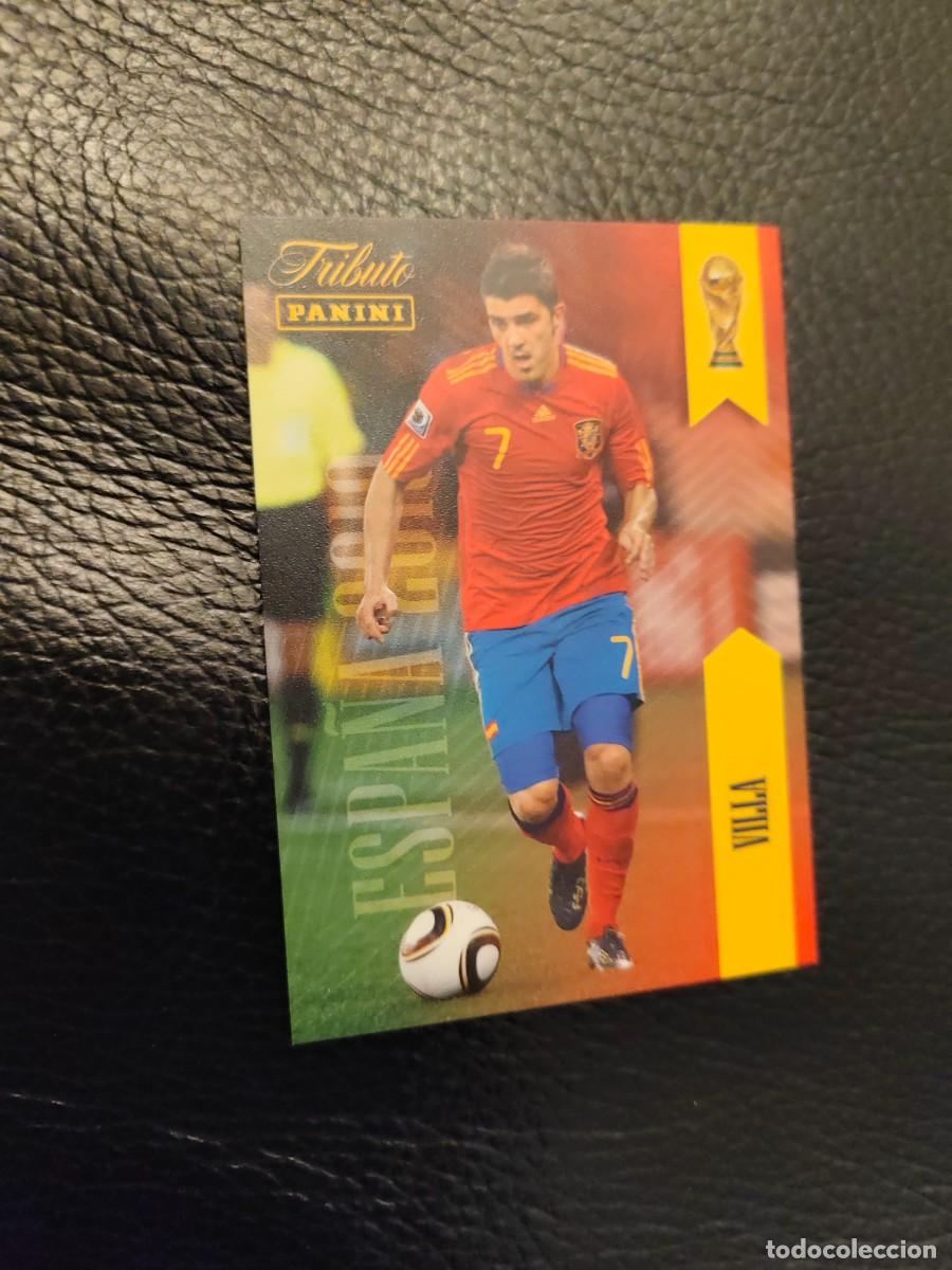 Cromos de f&uacute;tbol: 7. DAVID VILLA TRIBUTO ESPA&Ntilde;A 2010 2026 ESPA&Ntilde;A PANINI VAMOS CAMPEONES MUNDIAL AAH