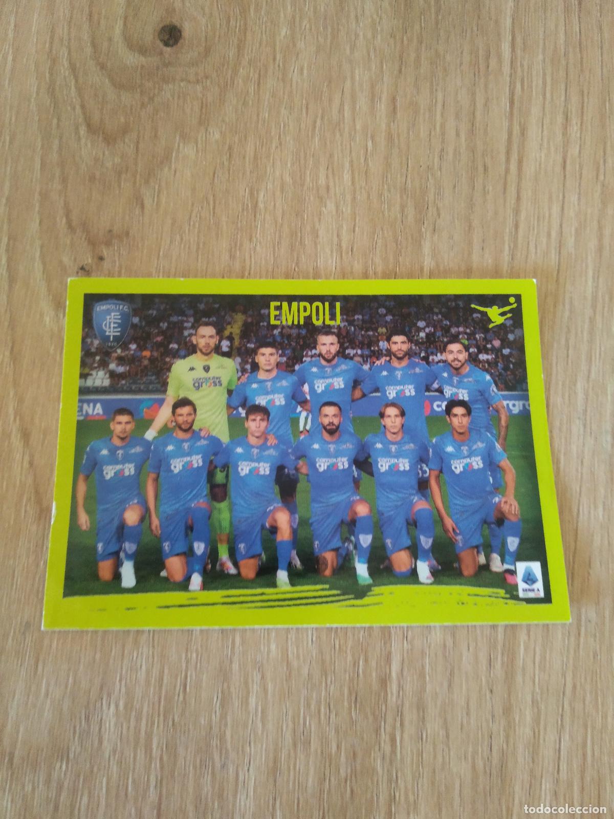 Cromos de f&uacute;tbol: 90 EQUIPO PLANTILLA EMPOLI CROMO FUTBOL PANINI LIGA ITALIA 2023-2024 CALCIATORI 23-24