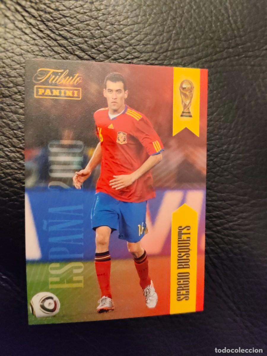 Cromos de f&uacute;tbol: 16. BUSQUETS TRIBUTO ESPA&Ntilde;A 2010 2026 ESPA&Ntilde;A PANINI VAMOS CAMPEONES MUNDIAL AAH