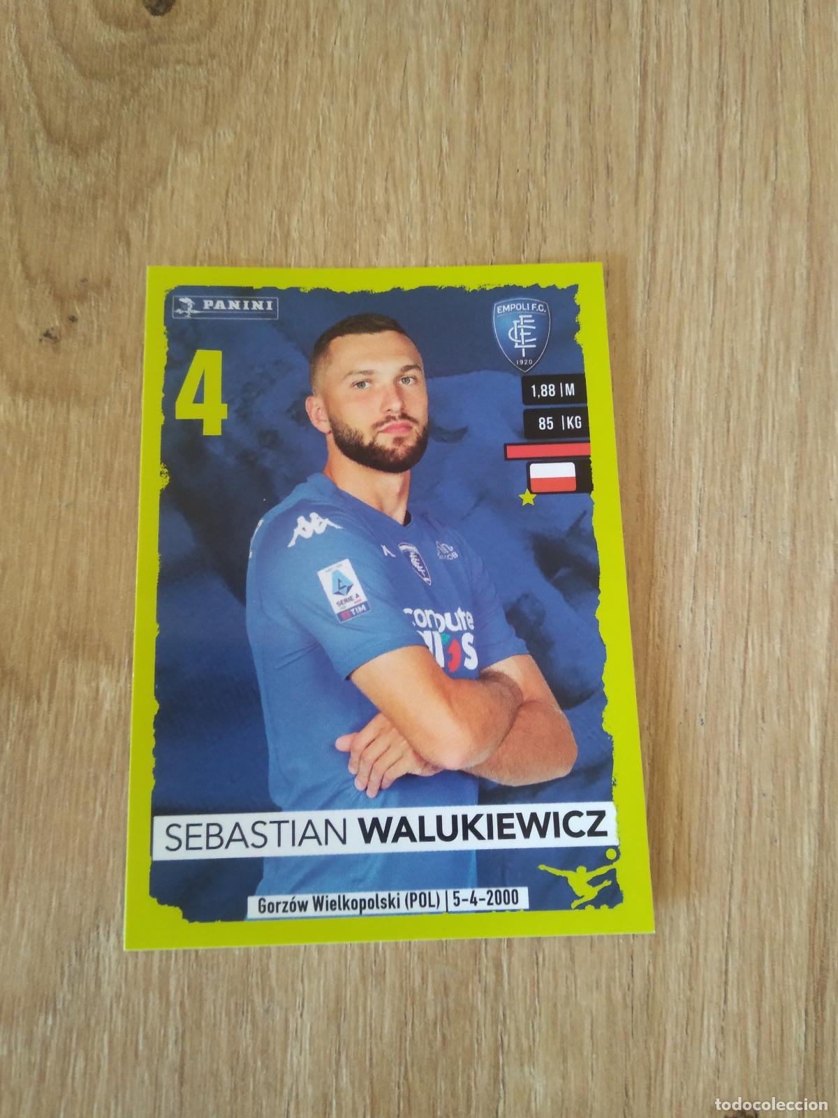 Cromos de f&uacute;tbol: 91 SEBASTIAN WALUKIEWICZ EMPOLI CROMO FUTBOL PANINI LIGA ITALIA 2023-2024 CALCIATORI 23-24