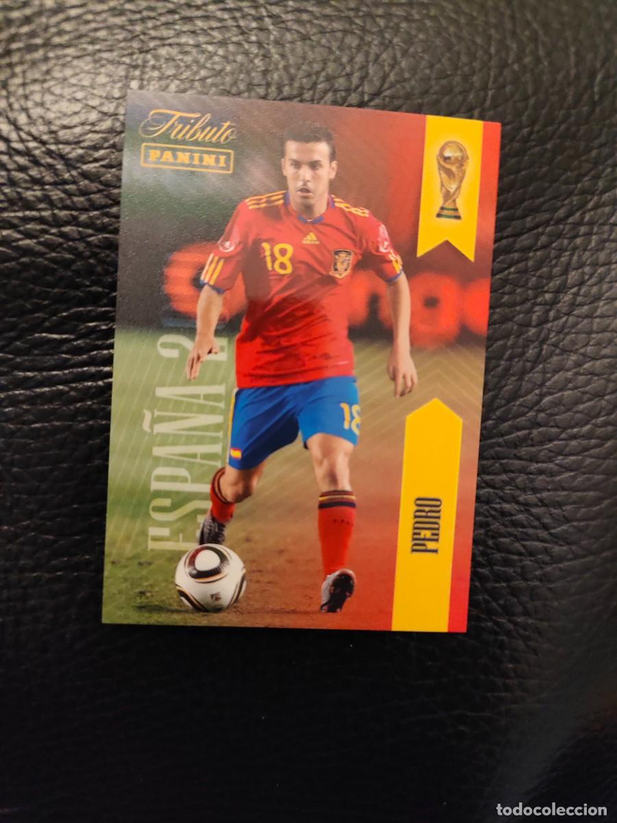 Cromos de f&uacute;tbol: 18. PEDRO TRIBUTO ESPA&Ntilde;A 2010 2026 ESPA&Ntilde;A PANINI VAMOS CAMPEONES MUNDIAL AAH
