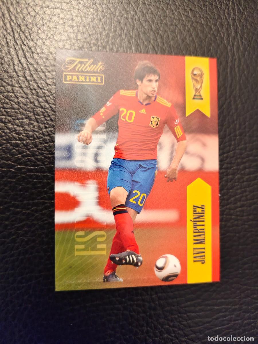 Cromos de f&uacute;tbol: 20. JAVI MART&Iacute;NEZ TRIBUTO ESPA&Ntilde;A 2010 2026 ESPA&Ntilde;A PANINI VAMOS CAMPEONES MUNDIAL AAH