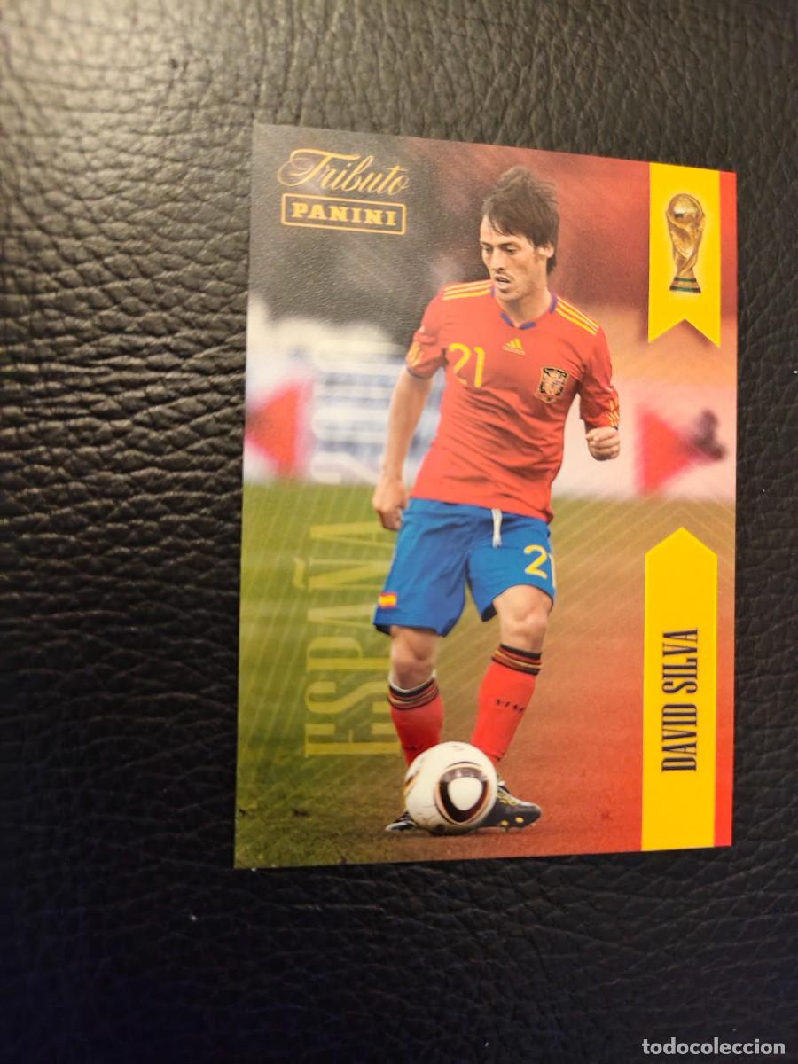 Cromos de f&uacute;tbol: 21. DAVID SILVA TRIBUTO ESPA&Ntilde;A 2010 2026 ESPA&Ntilde;A PANINI VAMOS CAMPEONES MUNDIAL AAH