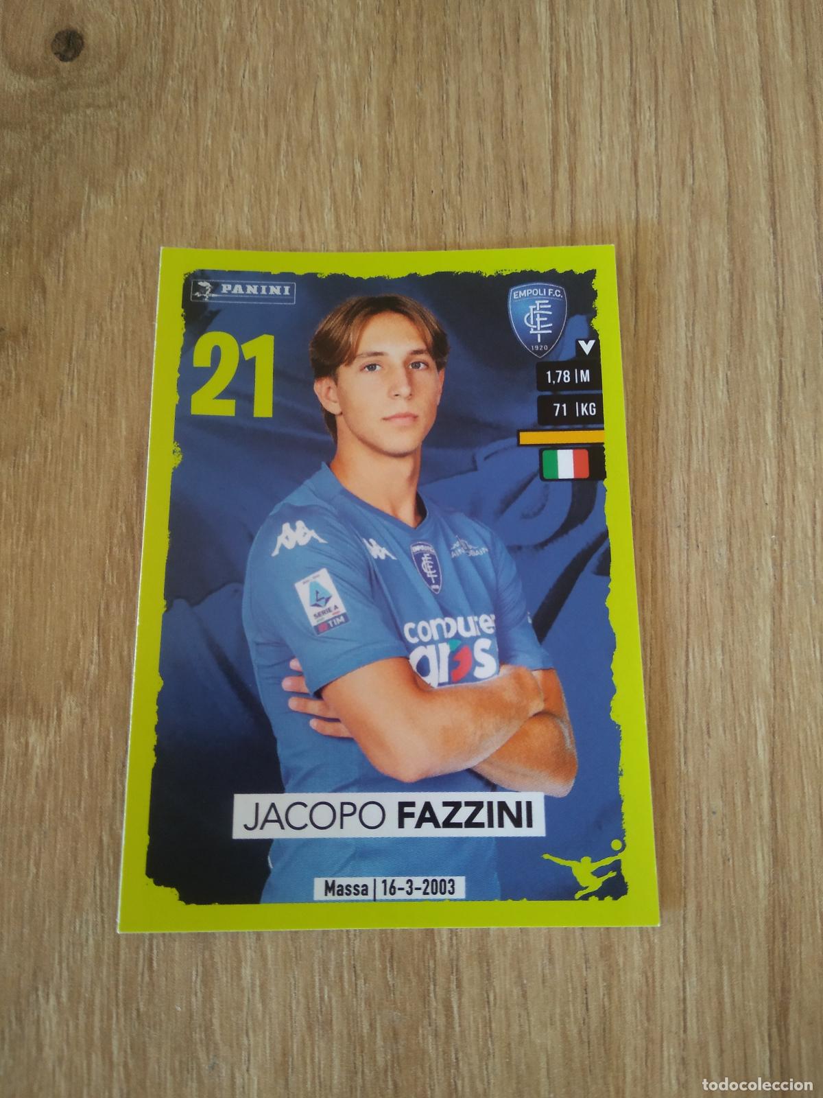 Figurine di Calcio: 93 JACOPO FAZZINI EMPOLI CROMO FUTBOL PANINI LIGA ITALIA 2023-2024 CALCIATORI 23-24