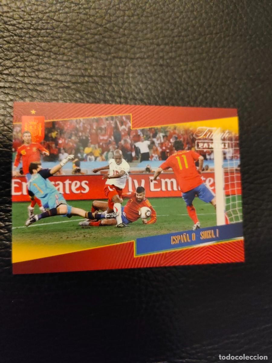 Cromos de f&uacute;tbol: 25. ESPA&Ntilde;A 0 &ndash; SUIZA 1 TRIBUTO ESPA&Ntilde;A 2010 2026 ESPA&Ntilde;A PANINI VAMOS CAMPEONES MUNDIAL AAH