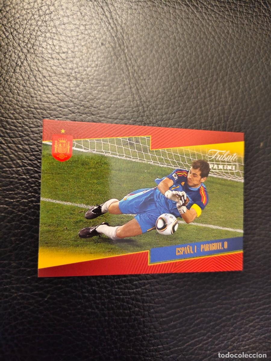 Cromos de f&uacute;tbol: 29. CASILLAS ESPA&Ntilde;A 1 PARAGUAY 0 TRIBUTO ESPA&Ntilde;A 2010 2026 ESPA&Ntilde;A PANINI VAMOS CAMPEONES MUNDIAL AAH