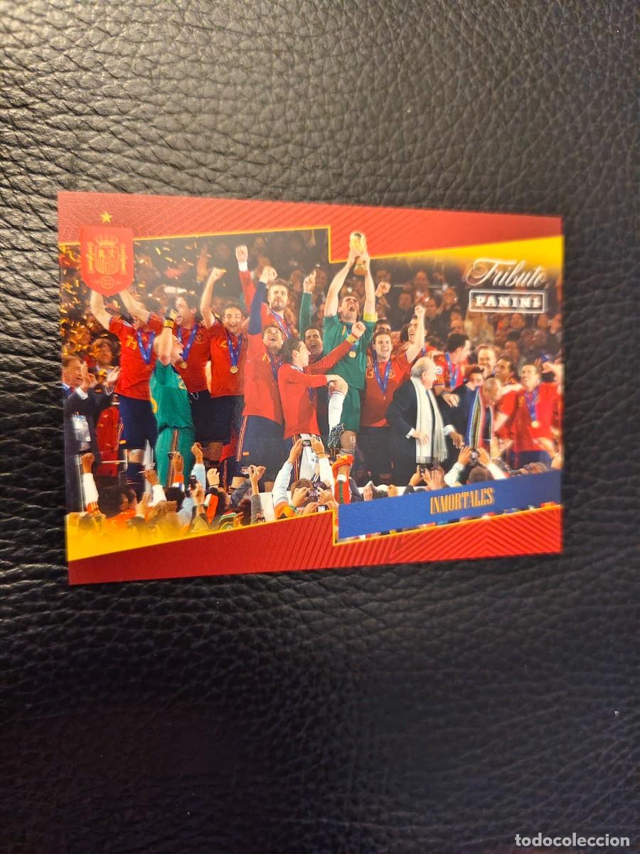 Cromos de f&uacute;tbol: 34. INMORTALES TRIBUTO ESPA&Ntilde;A 2010 2026 ESPA&Ntilde;A PANINI VAMOS CAMPEONES MUNDIAL AAH