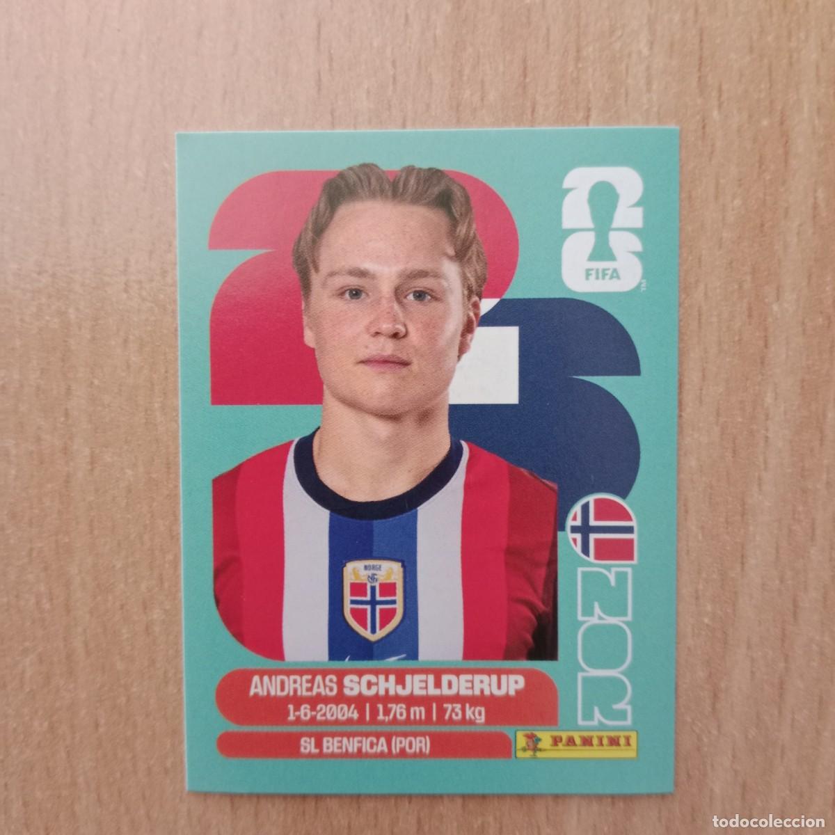 Cromos de f&uacute;tbol: ANDREAS SCHJELDERUP , NORUEGA , STICKER CROMO N&ordm; NOR 12 , FIFA WORLD CUP 2026 - PANINI - A&Ntilde;O 2026.