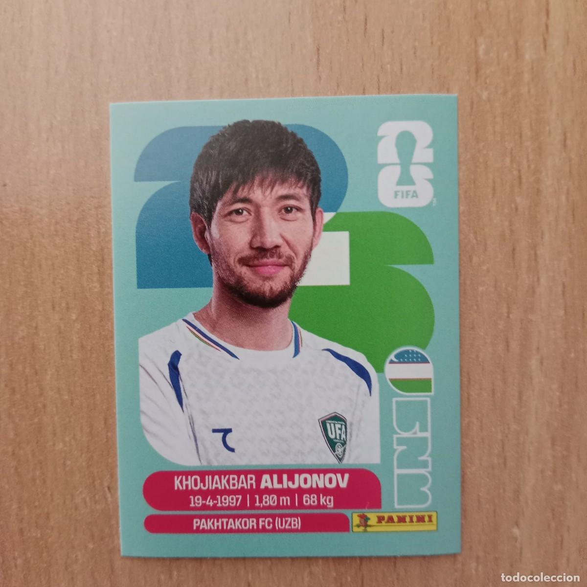 Cromos de f&uacute;tbol: KHOJIAKBAR ALIJONOV , UZBEKIST&Aacute;N , STICKER CROMO N&ordm; UZB 8 , FIFA WORLD CUP 2026 - PANINI - A&Ntilde;O 2026.