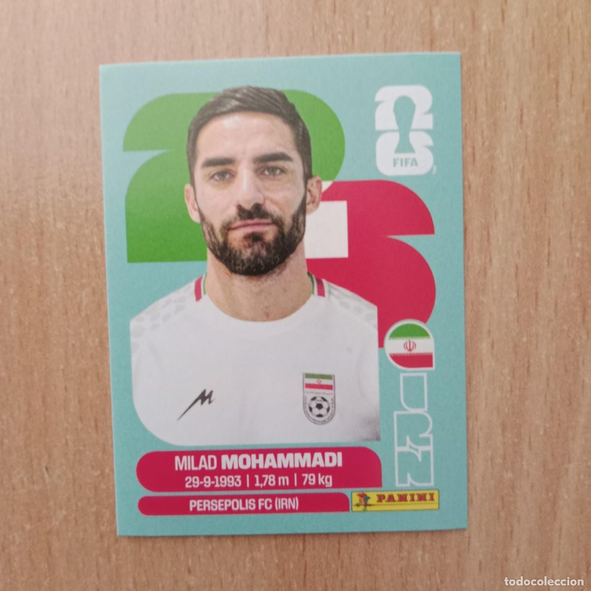 Cromos de f&uacute;tbol: MILAD MOHAMMADI , IR&Aacute;N , STICKER CROMO N&ordm; IRN 5 , FIFA WORLD CUP 2026 - PANINI - A&Ntilde;O 2026.