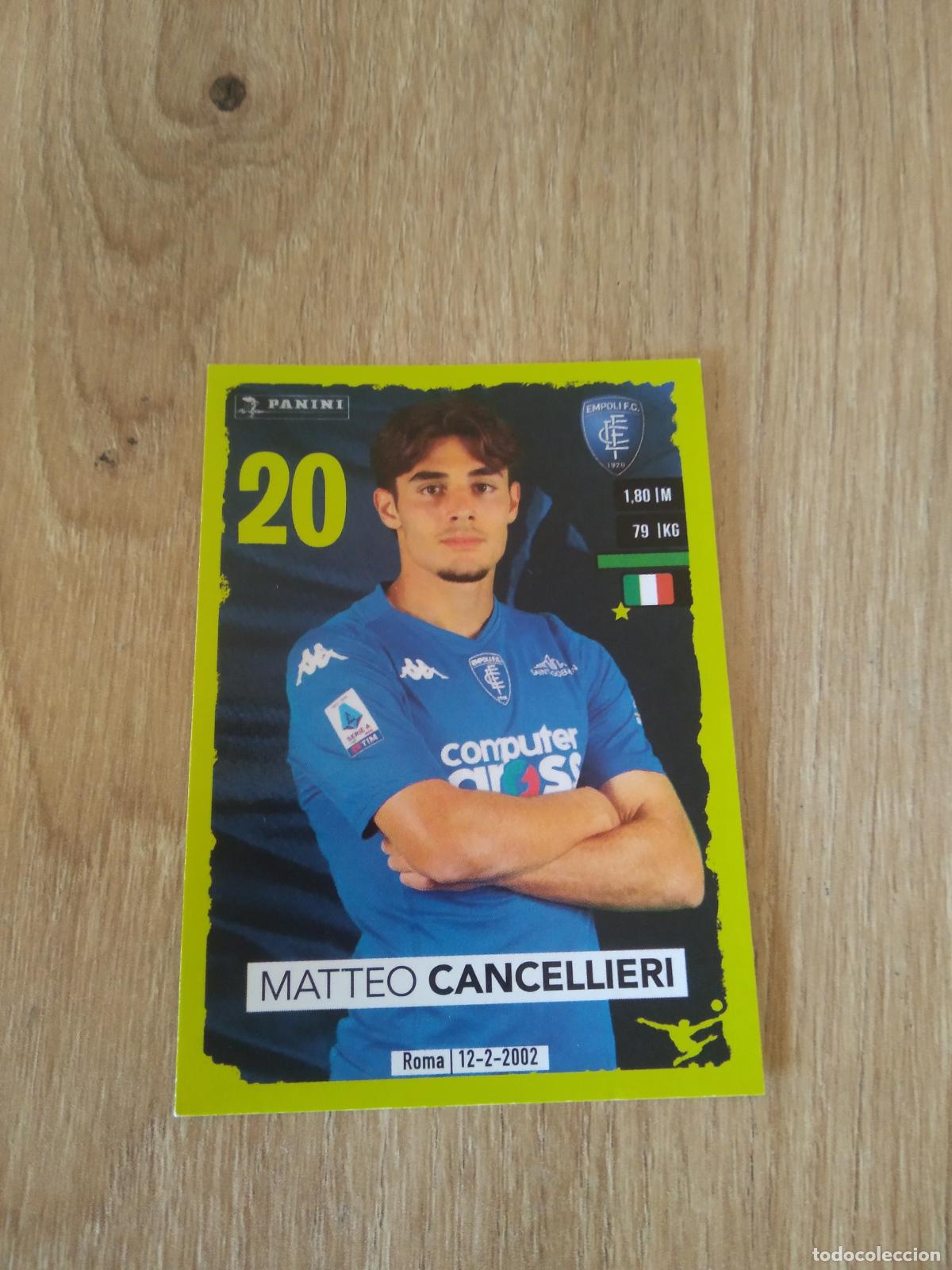 Football Stickers: 99 MATTEO CANCELLIERI EMPOLI CROMO FUTBOL PANINI LIGA ITALIA 2023-2024 CALCIATORI 23-24