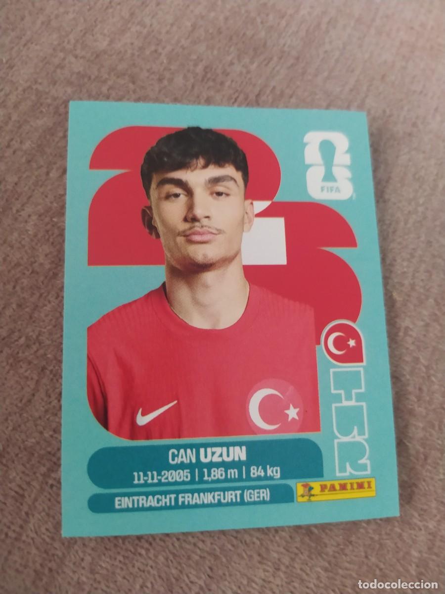 Cromos de f&uacute;tbol: TUR 17 TUR17 Can UZUN Turqu&iacute;a Mundial 2026 Panini