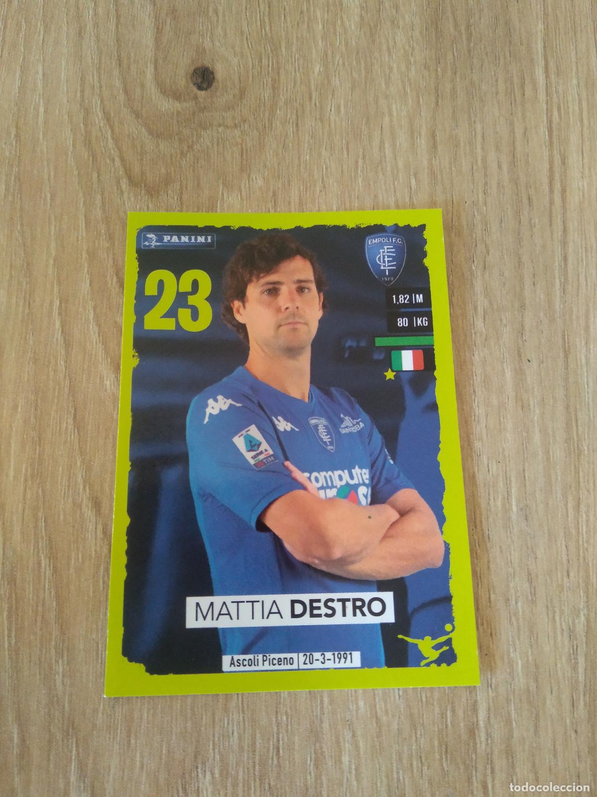 Football Stickers: 101 MATTIA DESTRO EMPOLI CROMO FUTBOL PANINI LIGA ITALIA 2023-2024 CALCIATORI 23-24